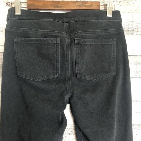 Spanx Pull On Jean-ish Ankle Leggings Jeans Women Size Medium Black - Picture 4 of 11